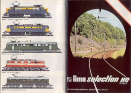 Catalogue LIMA 1975 SELECTION HO Scale Folder + Preis Swedish Krown SEK - English