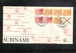 Surinam 1978 Stamps Booklet Sheet FDC - Surinam