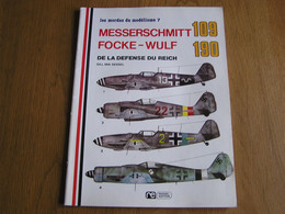 LES MORDUS DU MODELISME N° 7 Messerschmitt FW Luftwaffe Guerre 40 45 Maquette Avion Camouflage Marque Marking Aviation - Model Making