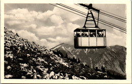 9748 - Niederösterreich - Raxbahn , Ausblick Auf Schneeberg , Seilbahn , Gondel - Gelaufen 1967 - Raxgebiet