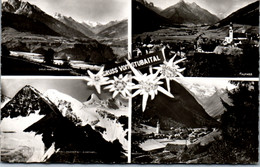 9749 - Tirol - Stubaital , Fulmpes , Neustift , Habicht Zuckerhütl , Mehrbildkarte - Gelaufen 1956 - Neustift Im Stubaital