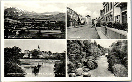 9843 - Niederösterreich - Wieselburg , Hauptplatz , Partie An Der Erlauf , Ötscher - Gelaufen - Scheibbs