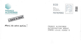 D1269 - Entier / Stationery / PSE - PAP Réponse Ciappa - France Alzeimer - Agrément 97871 - PAP : Antwoord /Ciappa-Kavena