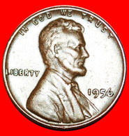 • WHEAT PENNY (1909-1958): USA ★ 1 CENT 1956! LINCOLN (1809-1865) LOW START ★ NO RESERVE! - 1909-1958: Lincoln, Wheat Ears Reverse