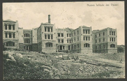Fiume (Rijeka) - Nuovo Istituto Dei Poveri. Very Old PPC From 1908, To Leiden, Holland. - Croatia