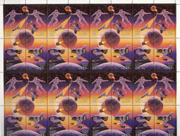 Kosmos 1992 SU/RUSSIA 241/4 Klb ** 40€ NASA-Historie Sputnik Wostok SOJUS MIR Shuttle Hoja Bloque S/s Sheetlet Bf Space - Full Sheets