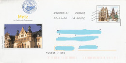 D1211 - Entier / Stationery / PSE - PAP Metz, Le Palais Du Gouverneur - Agrément 889 Lot 42K/11F190/001 - Prêts-à-poster:  Autres (1995-...)