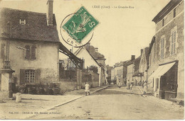 CPA Lere (18) La Grande Rue - Lere