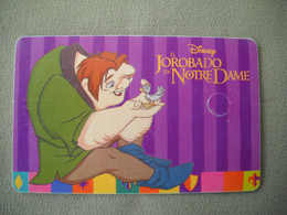 6998 Télécarte Collection JAROBADO ( BOSSU) DE NOTRE DAME Disney  ARGENTINE    ( Recto Verso)  Carte Téléphonique - Disney