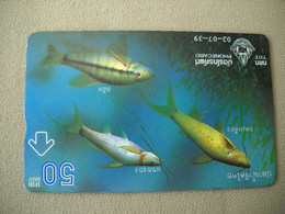 7017 Télécarte Collection Poisson  Poissons     ( Recto Verso)  Carte Téléphonique - Fish