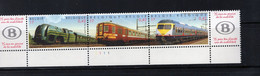 BELGIQUE BELGIE TRAINS TREIN LOCOS  MNH XX Planche 1 - 2001-2010