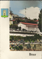 Delcampe - Vence - La Chapelle Du Rosaire, Conçue Et Dessinée Par Mathis - Flamme "Vence Cité Des Arts, Ses Eaux...."1958 - (P) - Vence