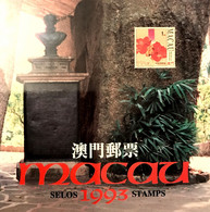 MAC0994MNH-Macau Annual Booklet With All MNH Stamps Issued In 1993 - Macau -1993 - Postzegelboekjes