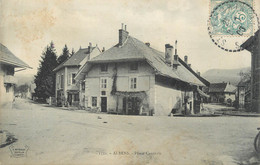 CPA FRANCE 73 "Albens, Place Centrale" - Albens