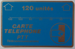 FRANCE - Landis & Gyr - 120 Unites - F5 - Carte Telephone PTT - VF Used - Ad Uso Interno