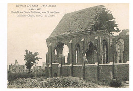 04- 2021 - BELGIQUE - FLANDRE OCCIDENTALE - YPRES - Guerre 14-18 - Ruines - Chapelle Du Cercle Militaire - Ieper