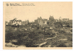 04- 2021 - BELGIQUE - FLANDRE OCCIDENTALE - YPRES - Guerre 14-18 - Ruines - Panorama De La Ville - Ieper