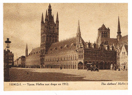 04- 2021 - BELGIQUE - FLANDRE OCCIDENTALE - YPRES - Halles Aux Draps 1912 - Ieper