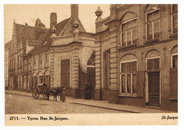 04- 2021 - BELGIQUE - FLANDRE OCCIDENTALE - YPRES - Rue St Jacques - Ieper