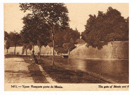 04- 2021 - BELGIQUE - FLANDRE OCCIDENTALE - YPRES - Remparts Porte De Menin - Ieper