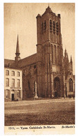 04- 2021 - BELGIQUE - FLANDRE OCCIDENTALE - YPRES - Cathédrale St Martin - Ieper