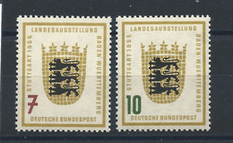 Allemagne RFA N°89/90** (MNH) 1955 - Exposition De Stuttgart - Ungebraucht