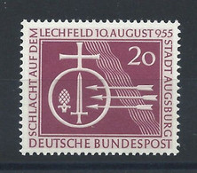 Allemagne RFA N°92** (MNH) 1955 - Millénaire De La Bataille De Lechfeld - Ungebraucht