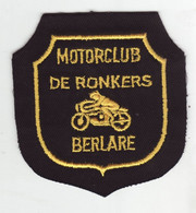 Berlare " Motor Club De Ronkers " Old Emblem ' 70 - Berlare