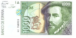 1000 Pesetas Espagnol TTBC - [ 5] Emisiones Ministerio De Hacienda