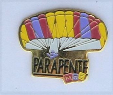 X124 Pin's PARACHUTE PARAPENTE MOG Parachutisme Achat Immédiat - Paracadutismo