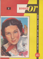 C 21/Revues Rouge OR > R O N=° 2  1956 > 30 Pages A5 - Bibliotheque Rouge Et Or