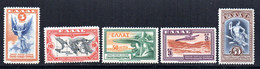 Serie Nº 8/14 Falta 9 Y 13  De  Grecia - Unused Stamps