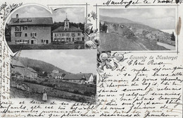 SOUVENIER DE MAUBORGET → Vieille Carte Avec Trois Photos   ►TRÈS RARE◄ - Mauborget