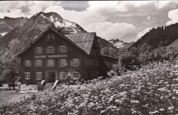 AK Mittelberg - Gasthof Widderstein - Kleinwalsertal - Werbestempel Mittelberg - 1961 (55945) - Kleinwalsertal