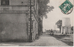 41 - SAINT AMAND - Intérieur De La Gare - Saint Amand Longpre