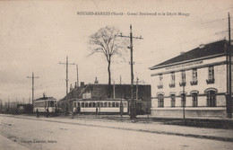 CPA - SELECTION -  MARCQ EN BAROEUL - Rouges Barres - Grand Boulevard Et Le Dépôt Mongy - Marcq En Baroeul