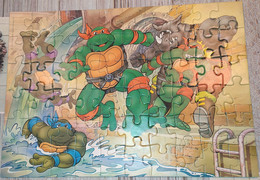 Puzzle Vintage Tortues Ninja "À L'attaque" - 60 Pièces - Puzzles