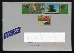 2014 Netherlands To Canada Cover - Cartas & Documentos