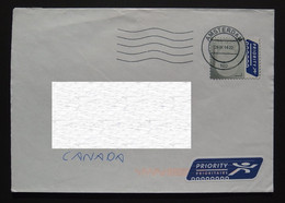 2014 Netherlands To Canada Cover - Briefe U. Dokumente