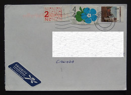 2014 Netherlands To Canada Cover - Briefe U. Dokumente