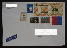 2014 Netherlands To Canada Cover - Briefe U. Dokumente