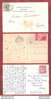 THREE OOSTENDE Postcards POSTMARKS ALL Used SOMETIMES Maybe With Perforation Variations SLOGANS ETC - Oostende