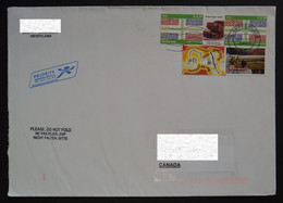2014 Netherlands To Canada Cover - Lettres & Documents