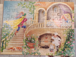 Puzzle Vintage "La Belle Au Bois Dormant" - 60 Pièces - Nathan - Puzzle Games