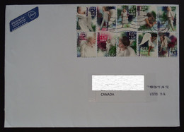 2019 Netherlands To Canada Cover (Angels) - Cartas & Documentos