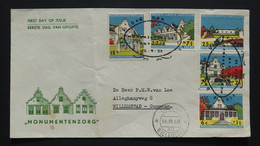 1959 Netherland Antillens Historical Monuments FDC - Sonstige & Ohne Zuordnung