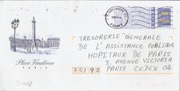 D1478 - Entier / Stationery / PSE - PAP France 20g - Paris, Place Vendôme - Agrément 809 / I / 009 - Prêts-à-poster:  Autres (1995-...)