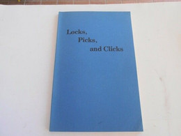 LOCKS PICKS & CLICKS - MANUALE TEORICO PRATICO - Inglese