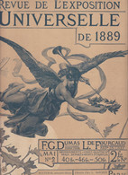 Revue De L'exposition Universelle De 1889 Avec Gravures Hors Texte Couverture Par LEVEILLE N° 2 - Zeitschriften - Vor 1900