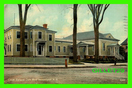 WEST MANCHESTER, NH - CIRCLE NATIONAL CLUB - TRAVEL IN 1927 - THE LEIGHTON & VALENTINE CO - - Manchester